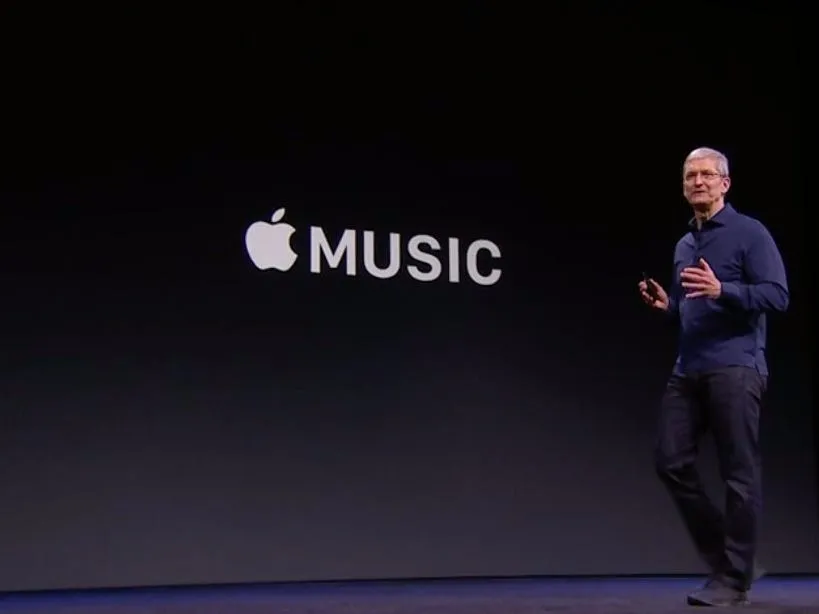 Apple Music 服務介面
