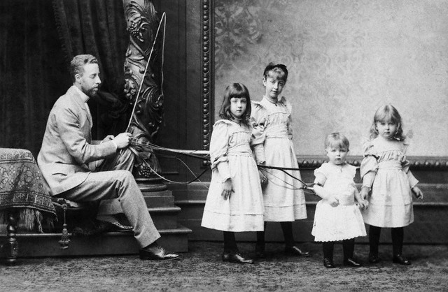 19th-century Austrian family portrait