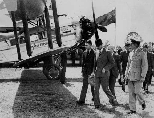 Duke of Gloucester at the launch of the regular airmail service to the United Kingdom (3190856486)