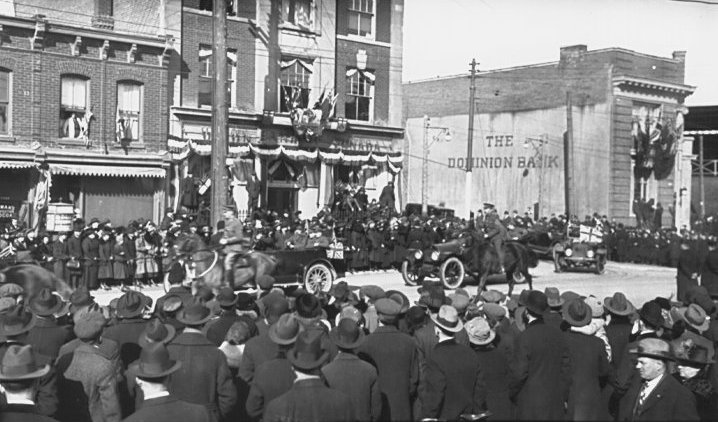 Homecoming troops World War I