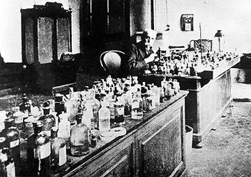 Camillo Golgi's Laboratory