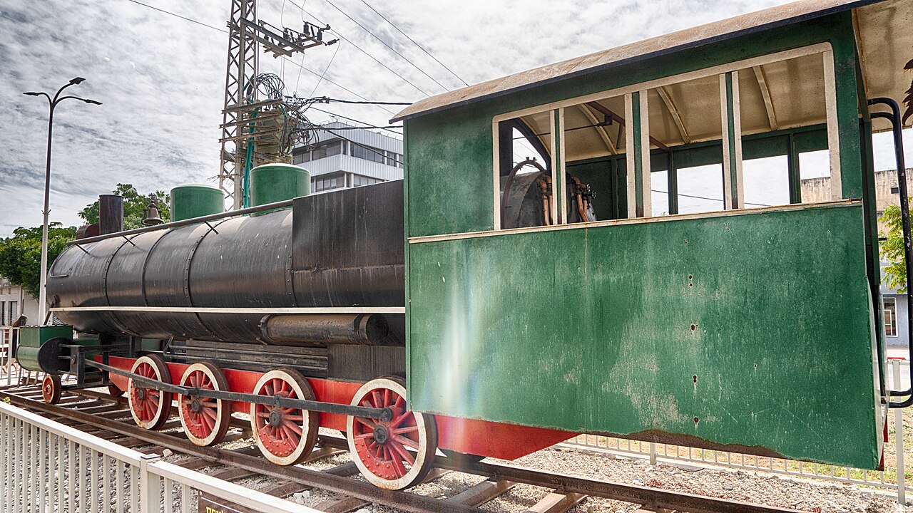 89684 the historical train station of afula. PikiWiki Israel