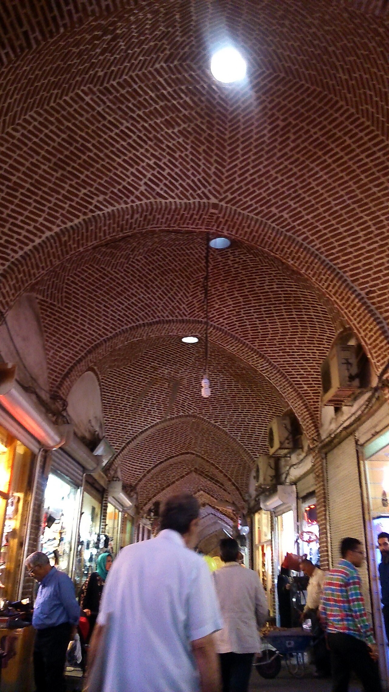 The old historical market of Tabriz